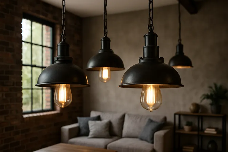 Industriële hanglampen: stijlvol en veelzijdig in elk interieur